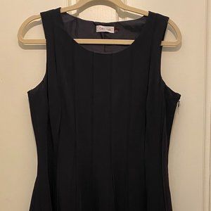 Black Calvin Klein structured dress, size 10
